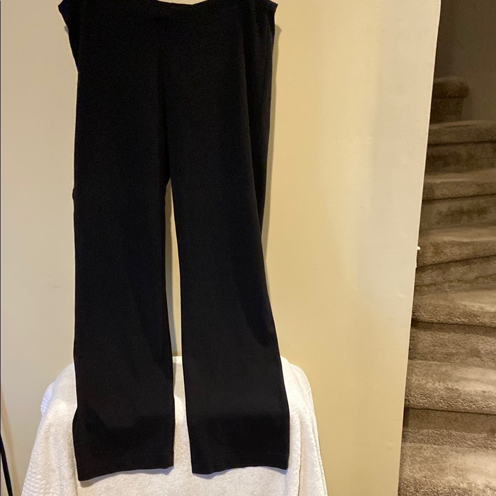 Eileen Fisher Black Wide Leg Pants